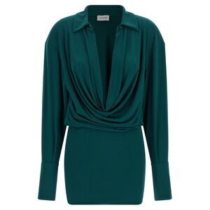 The Andamane Bicolor Polyester Short Women's Dress